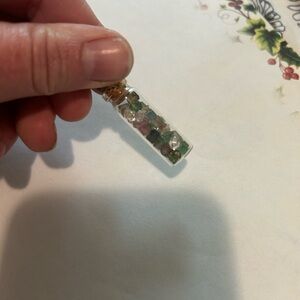 Elegant Black Necklace with Multicolor Bead Pendant